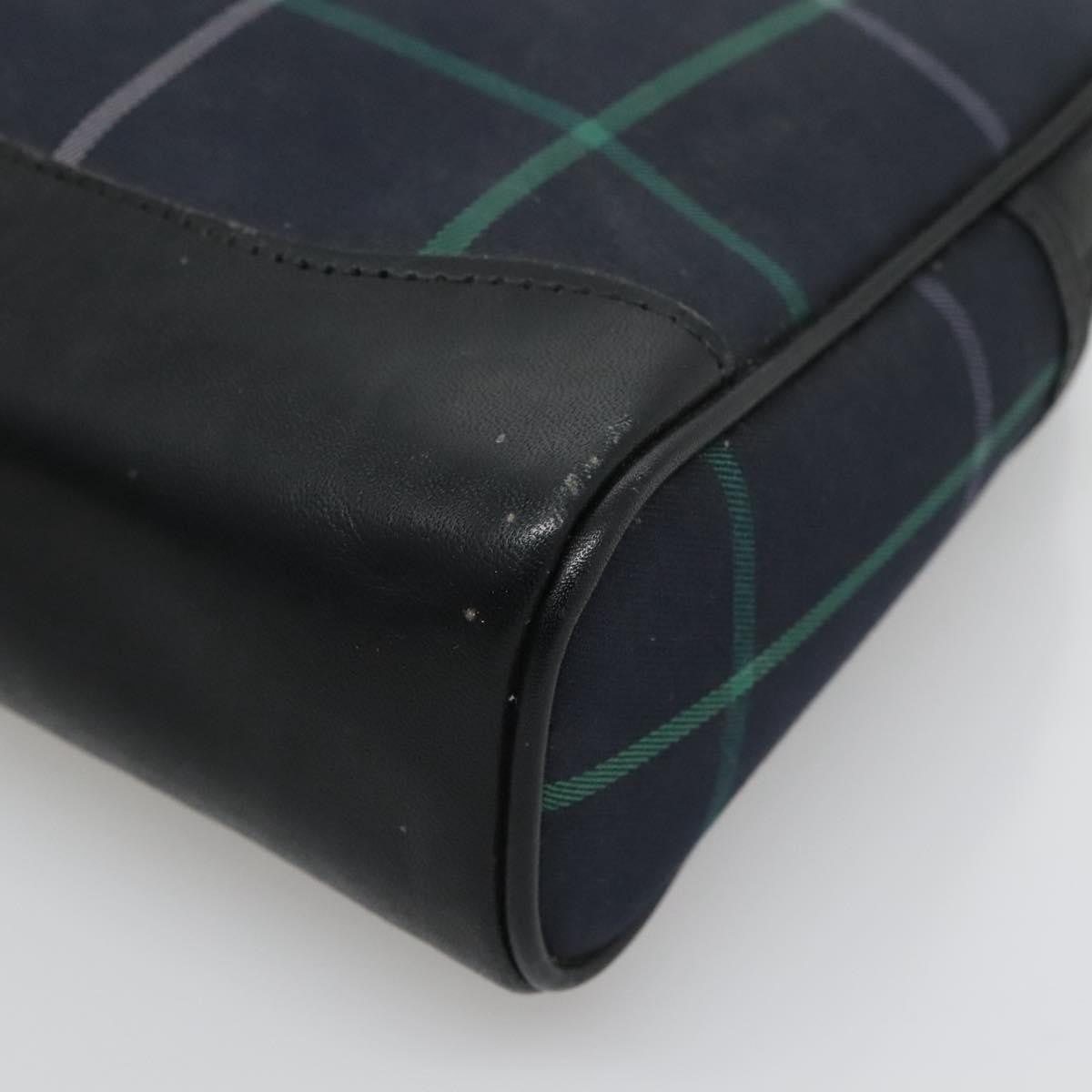 Burberry Nova check Pochette Canvas, NAVY, CANVAS, Clutche & pouche