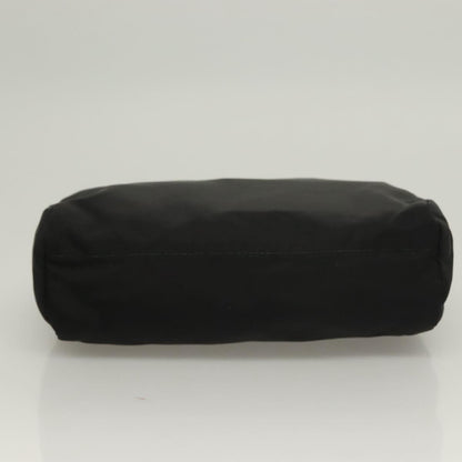 Prada Zip Pouch Tessuto, BLACK, NYLON, Clutche & pouche