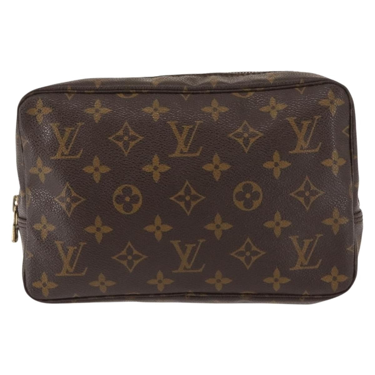 Louis Vuitton Trousse Toilette Monogram Canvas, BROWN, CANVAS, Clutche & pouche