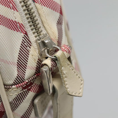 Burberry Nova Check Blue Label Nylon, RED, NYLON, Shoulder bag