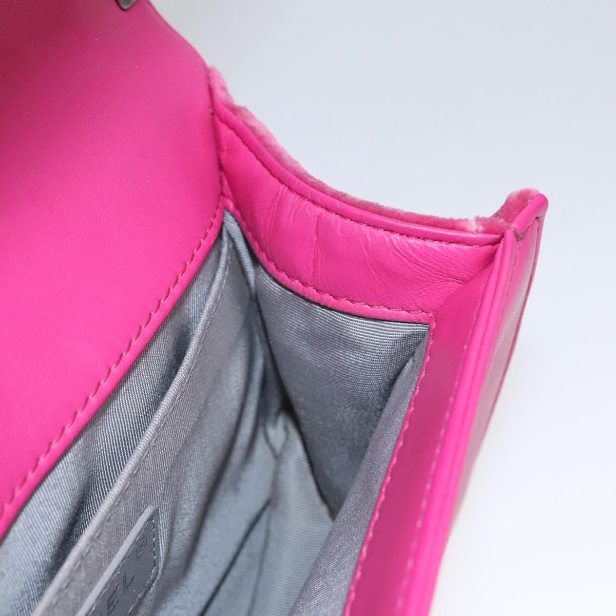 Chanel Boy Flap Bag Quilted Velvet, Pink, Velvet, Shoulder Bag