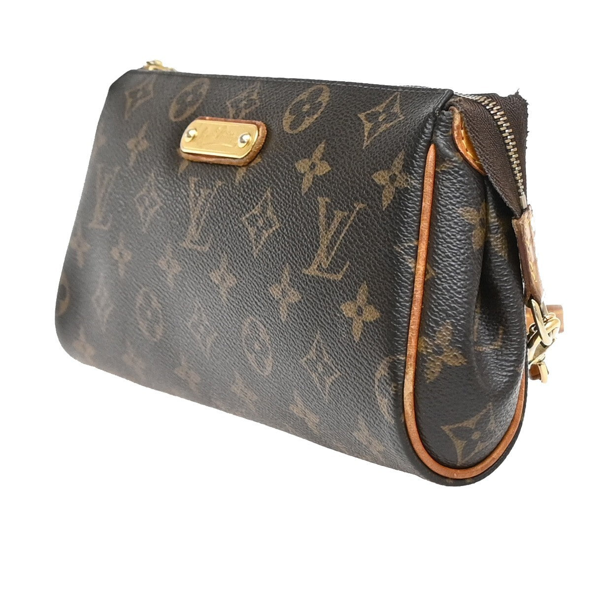 Louis Vuitton Eva Handbag Monogram Canvas, BROWN, CANVAS, Shoulder bag