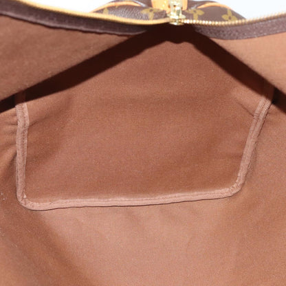 Louis Vuitton Keepall Bag Monogram Canvas, BROWN, CANVAS, Travel bag