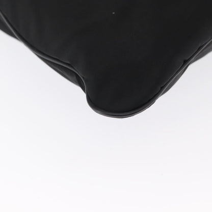 Prada Front Pocket Messenger Bag Tessuto, Black, Nylon, Shoulder Bag