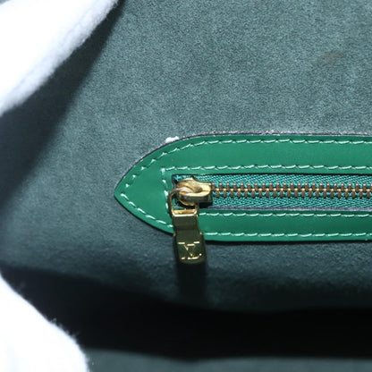 Louis Vuitton Lussac Handbag Epi Leather, GREEN, LEATHER, Shoulder bag