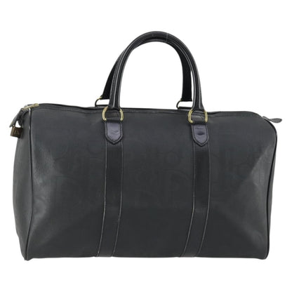 Christian Dior Vintage Trotter Boston Bag PVC, BLACK, PVC, Travel bag