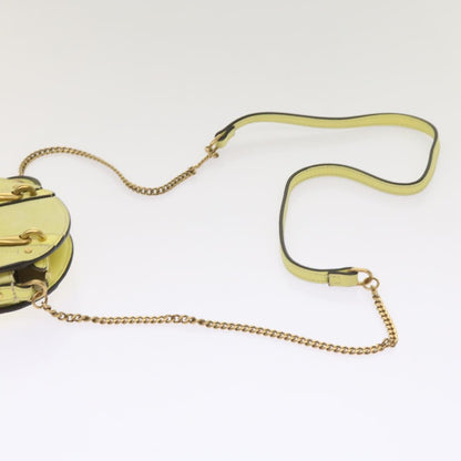 Chloe Pixie Crossbody Bag Leather and Suede, YELLOW, SUEDE, Crossbody bag