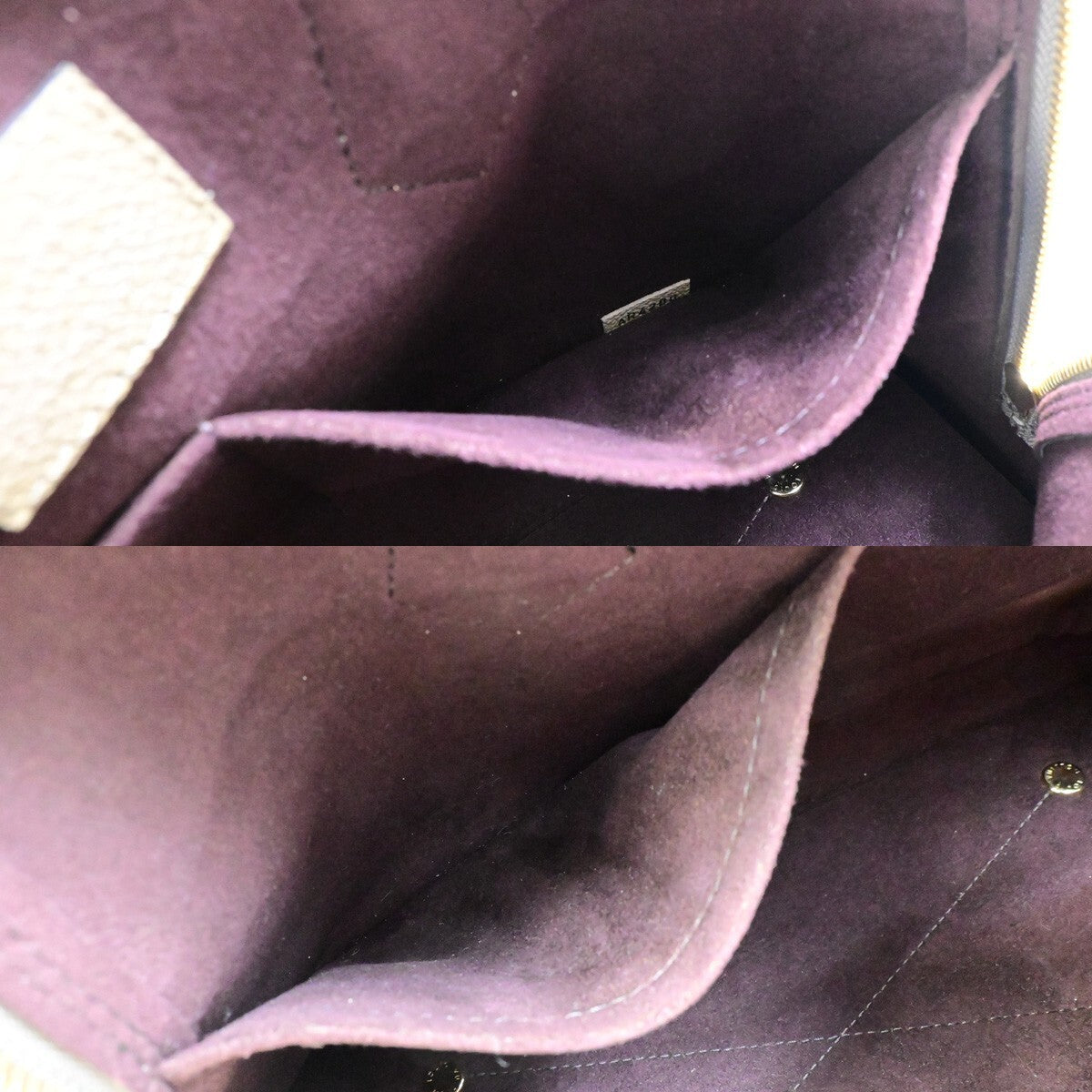 Louis Vuitton Neo Alma Handbag Monogram Empreinte Leather, BEIGE, LEATHER, Handbag