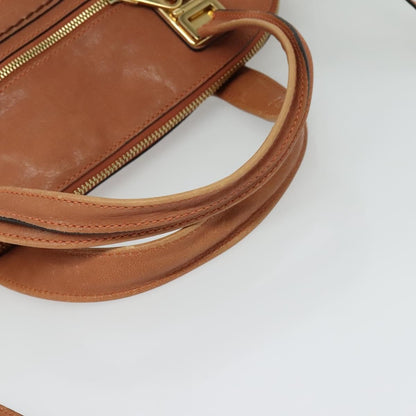 Chloe Angie Tote Leather, PINK, LEATHER, Tote bag