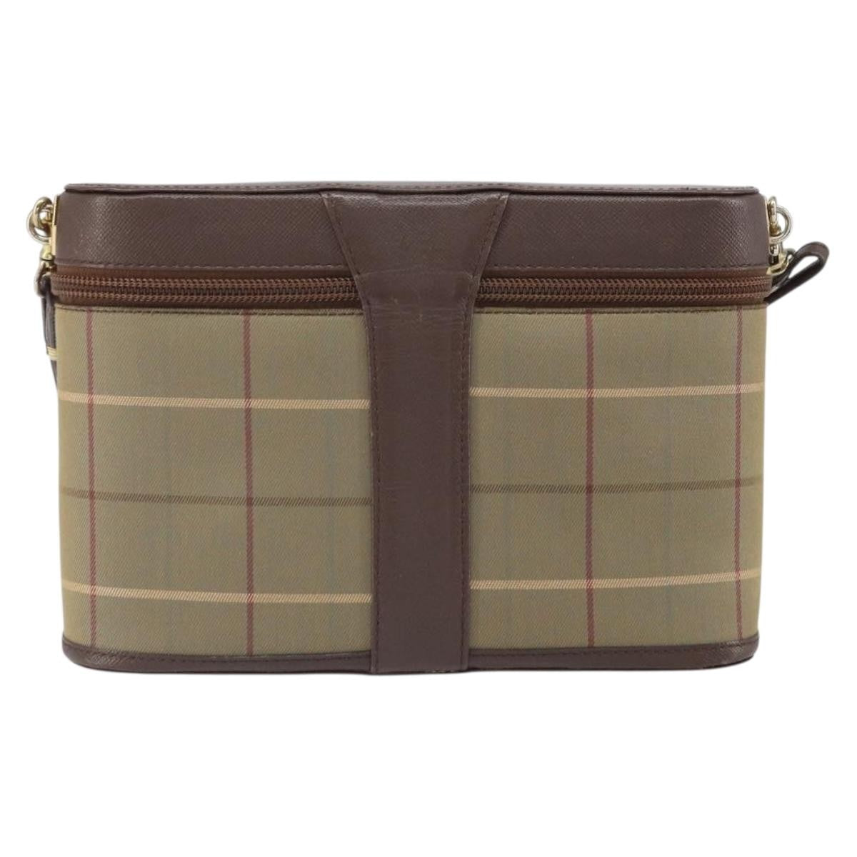 Burberry Nova check Shoulder bag Canvas, BEIGE, CANVAS, Shoulder bag