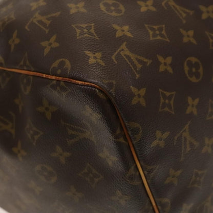 Louis Vuitton Keepall Bag Monogram Canvas, BROWN, CANVAS, Travel bag
