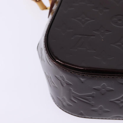 Louis Vuitton Bellflower Handbag Monogram Vernis, BURGUNDY, PATENT_LEATHER, Shoulder bag