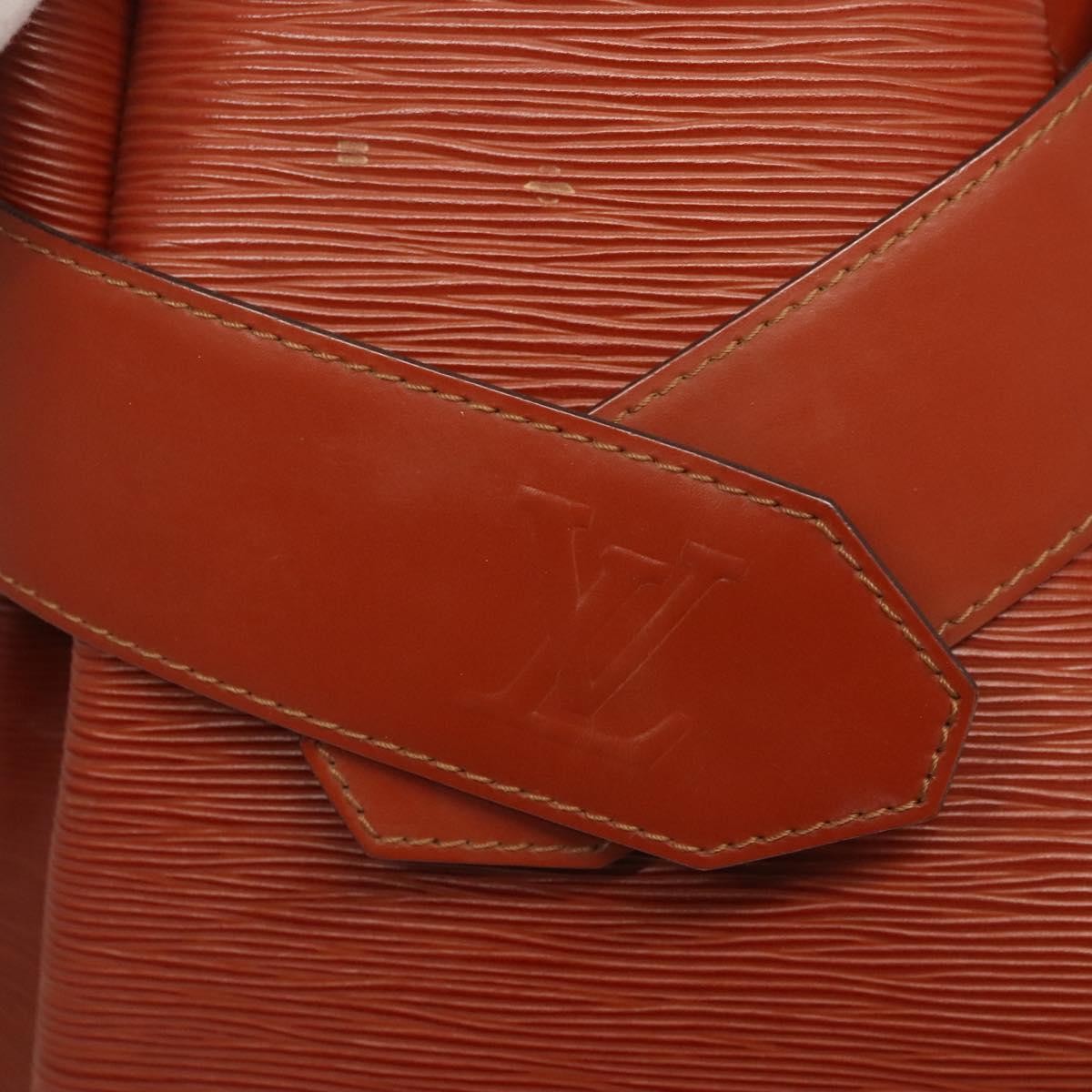 Louis Vuitton Vintage Sac d'Epaule Handbag Epi Leather, BROWN, LEATHER, Handbag