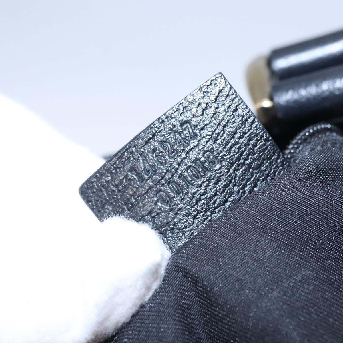 Gucci Abbey Pocket Tote GG Canvas, BLACK, CANVAS, Tote bag