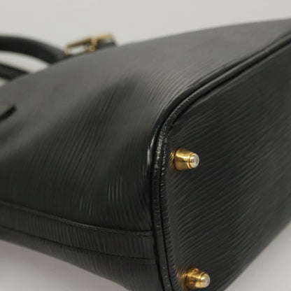 Fendi Vintage Top Handle Dome Bag Leather, BLACK, LEATHER, Handbag