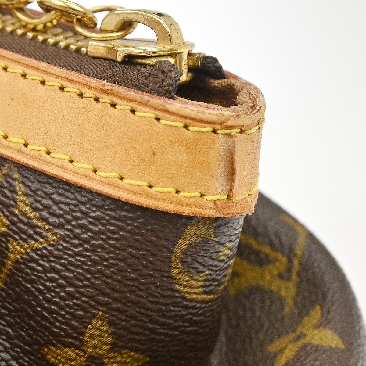 Louis Vuitton Tivoli Handbag Monogram Canvas, Brown, Canvas, Handbag