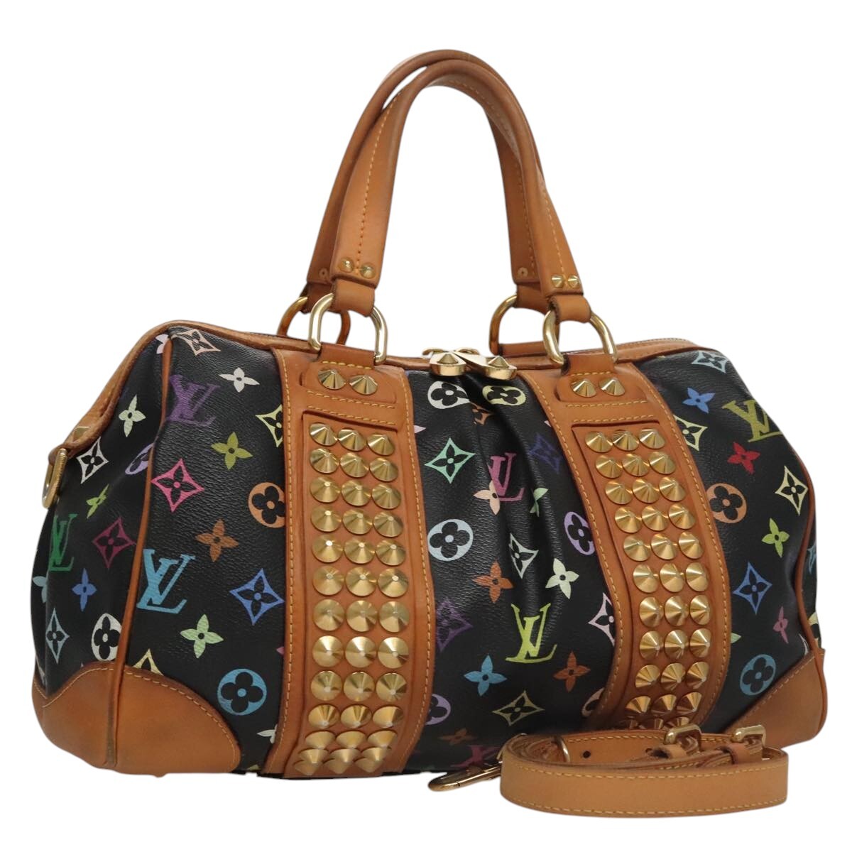Louis Vuitton Courtney Bag Monogram Multicolor, MULTICOLOUR, CANVAS, Handbag