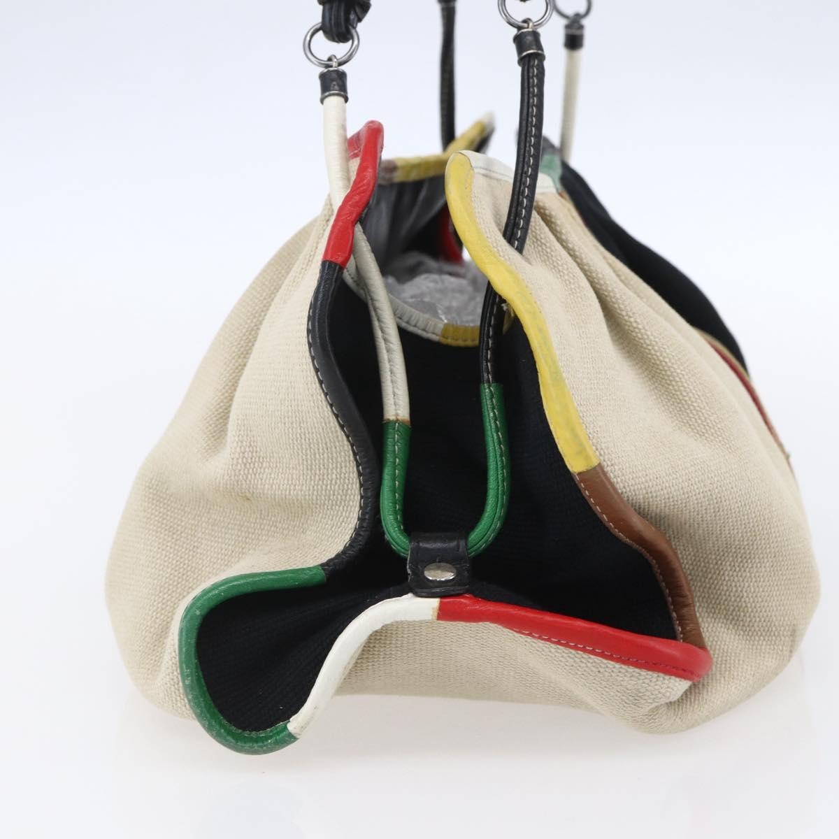 Bottega Veneta Vintage handbag Canvas, MULTICOLOUR, CANVAS, Handbag