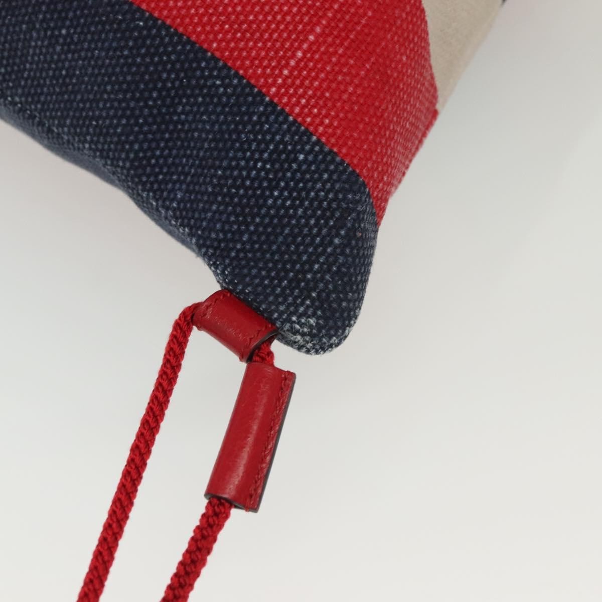 Gucci Logo Drawstring Backpack Striped Canvas, MULTICOLOUR, CANVAS, Backpack