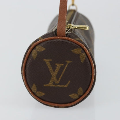 Louis Vuitton Papillon Pochette Monogram Canvas, BROWN, CANVAS, Clutche & pouche
