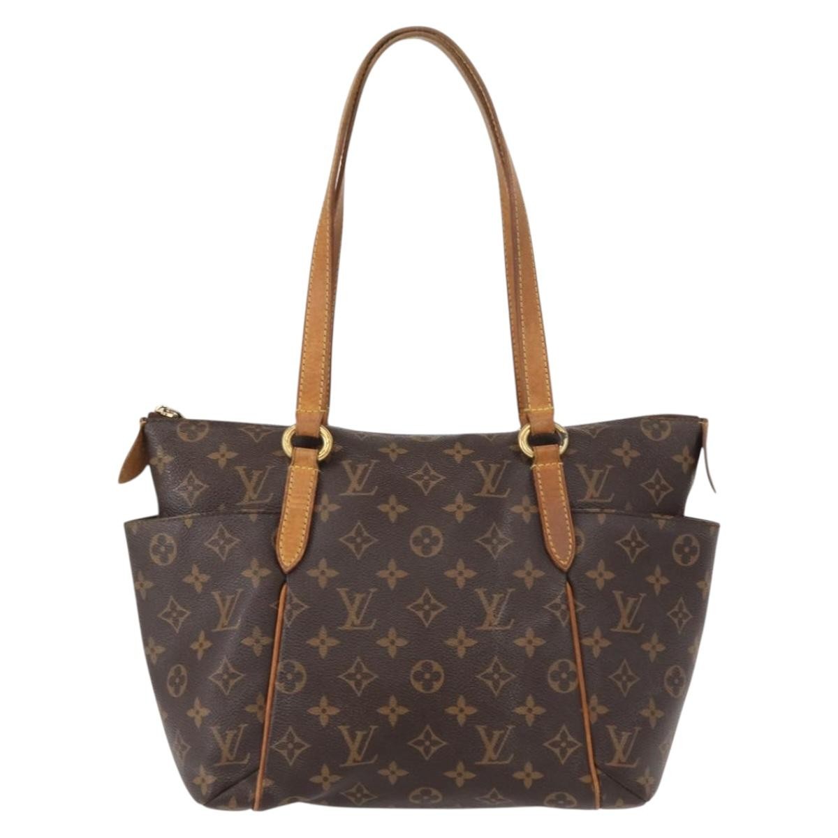 Louis Vuitton Porte-Documents Jour NM Bag Macassar Monogram Canvas, BROWN, CANVAS, Shoulder bag