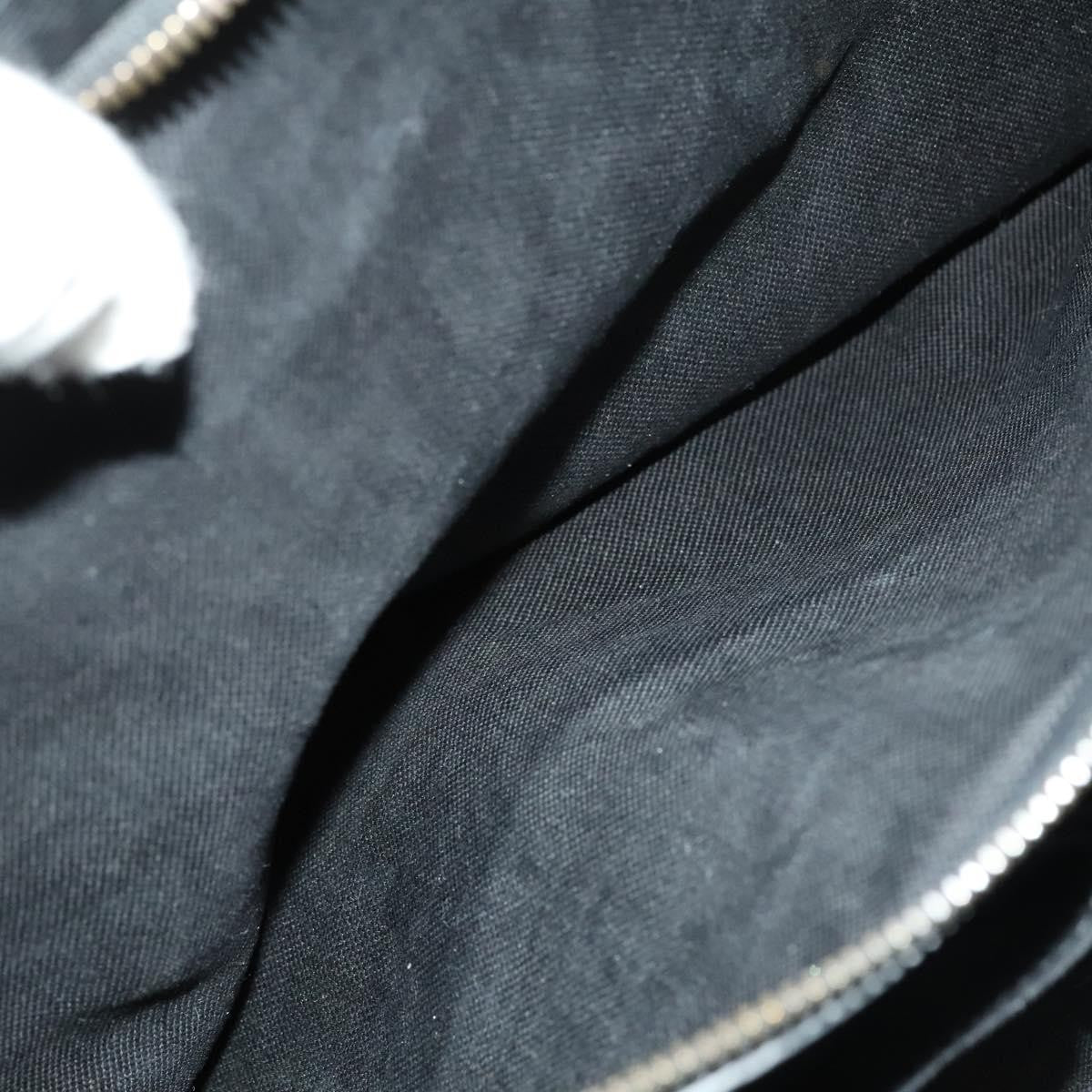 Gucci Bright Bit Convertible Tote Leather, BLACK, LEATHER, Handbag