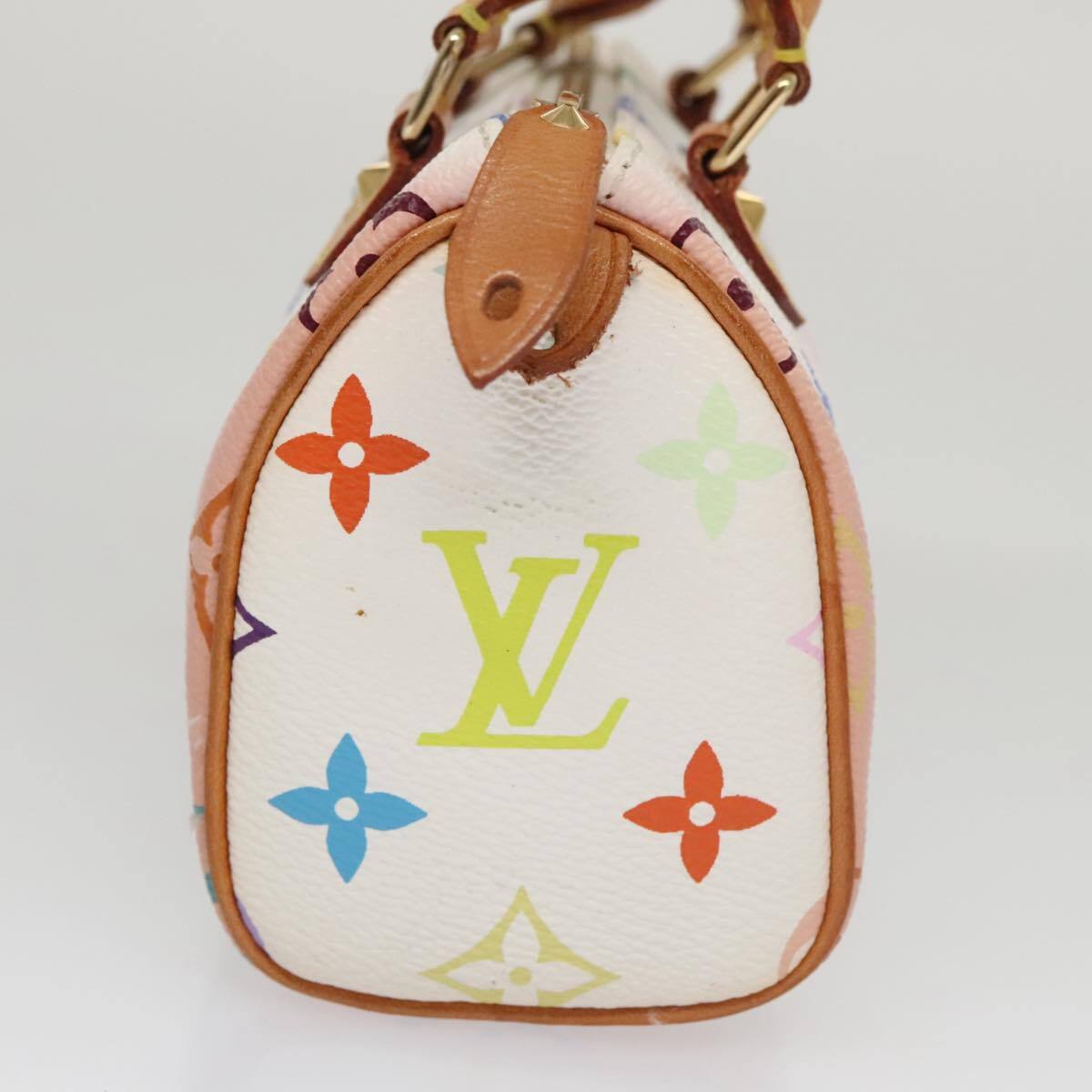 Louis Vuitton Speedy Mini HL Handbag Monogram Multicolor, MULTICOLOUR, CANVAS, Handbag