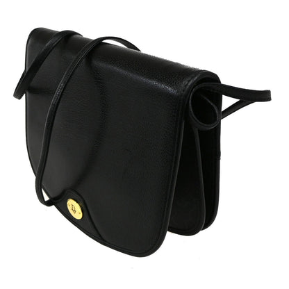 Christian Dior Vintage Honeycomb Flap Crossbody Bag Canvas and Leather, Black, PVC, Shoulder Bag