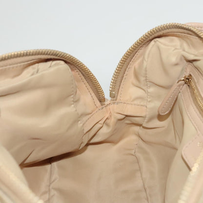 Christian Dior Charming Tote Cannage Quilt Nylon, BEIGE, NYLON, Tote bag