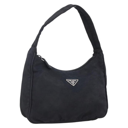 Prada Re-Edition 2000 Hobo Tessuto, BLACK, NYLON, Handbag