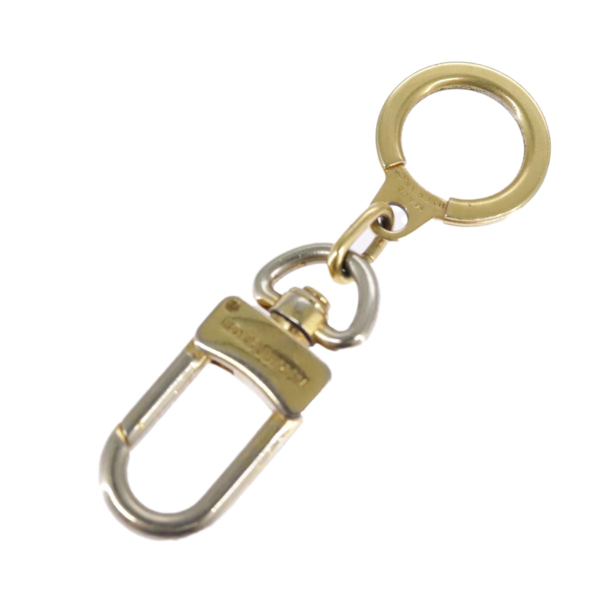 Louis Vuitton Bolt Pochette Extender Keychain Metal, GOLD, METAL, Charms and Keychains