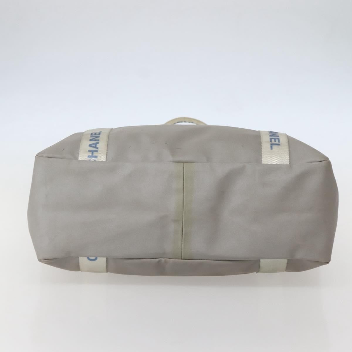 Chanel Sport Line Tote bag Nylon, Gray, Nylon, Tote Bag