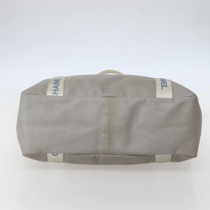 Chanel Sport Line Tote bag Nylon, Gray, Nylon, Tote Bag