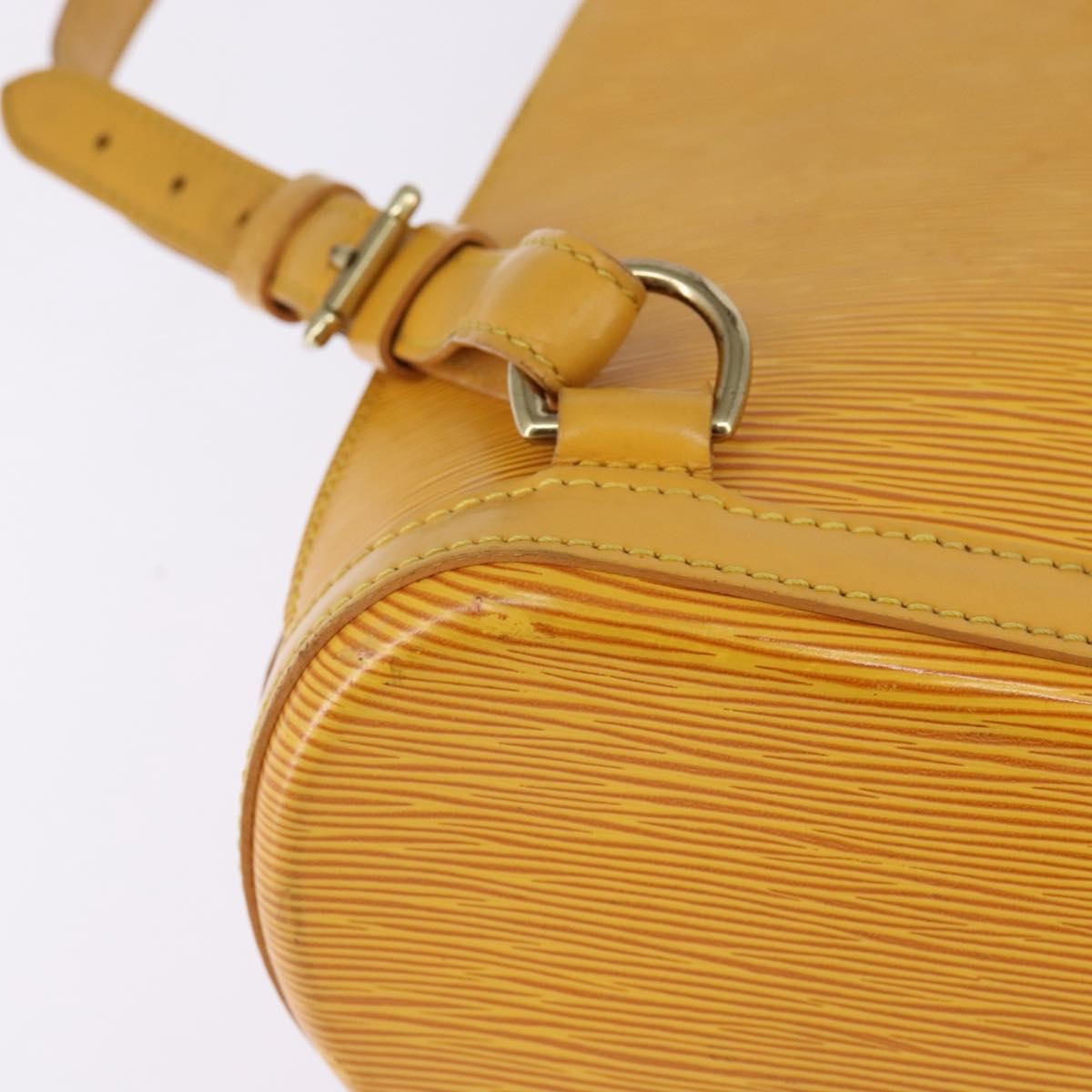 Louis Vuitton Gobelins Backpack Epi Leather, YELLOW, LEATHER, Backpack