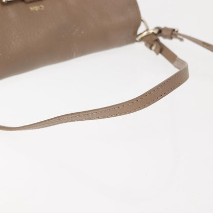 Chloe Lily Shoulder bag Leather, PURPLE, LEATHER, Shoulder bag