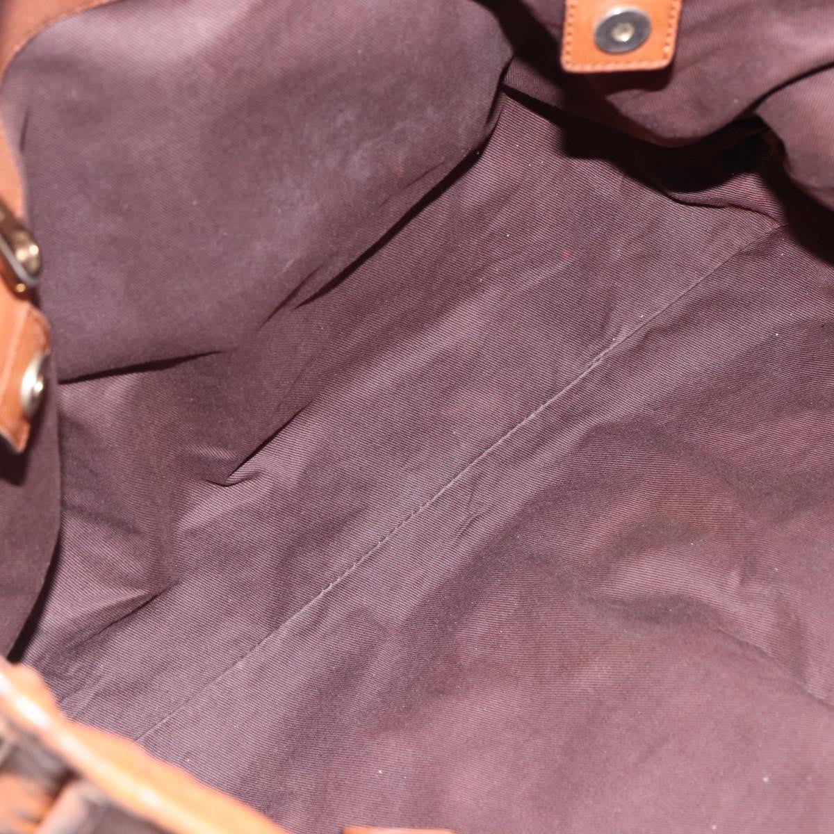 Chloe Vintage Tote bag Leather, BROWN, LEATHER, Tote bag