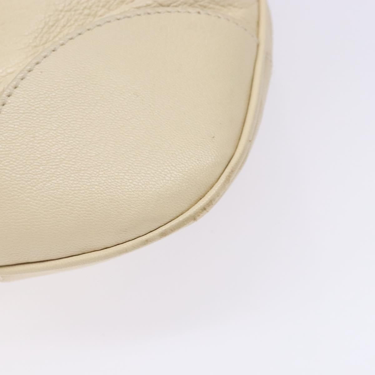 Salvatore Ferragamo Marisa Satchel Leather, ECRU, LEATHER, Handbag