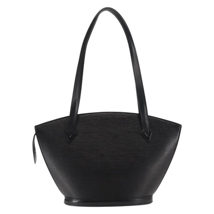 Louis Vuitton Saint Jacques Handbag Epi Leather, BLACK, LEATHER, Shoulder bag