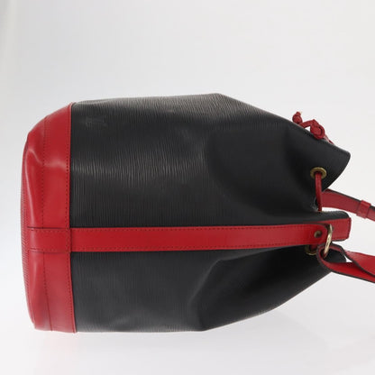 Louis Vuitton Petit Noe NM Handbag Epi Leather, BLACK, LEATHER, Shoulder bag