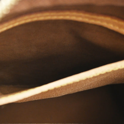 Louis Vuitton Montorgueil Handbag Monogram Canvas, BROWN, CANVAS, Shoulder bag