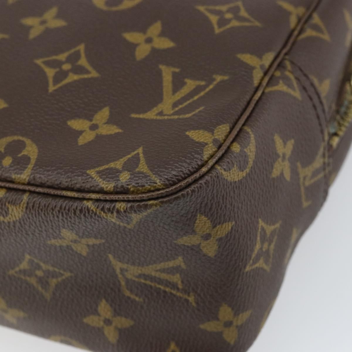 Louis Vuitton Trousse Toilette Monogram Canvas, BROWN, CANVAS, Clutche & pouche
