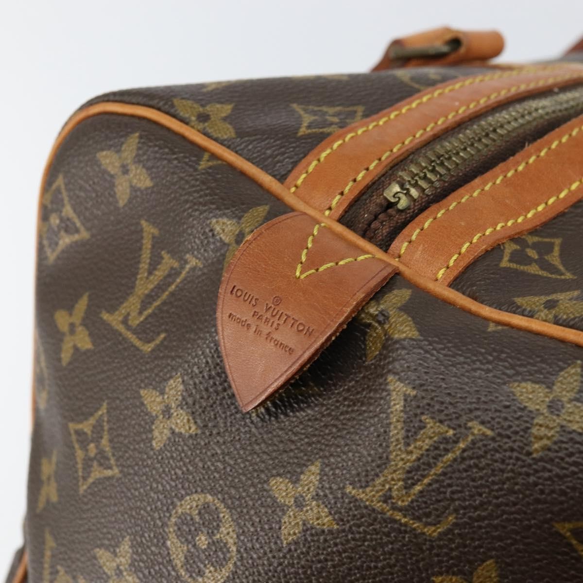 Louis Vuitton Sac Souple Handbag Monogram Canvas, BROWN, CANVAS, Travel bag