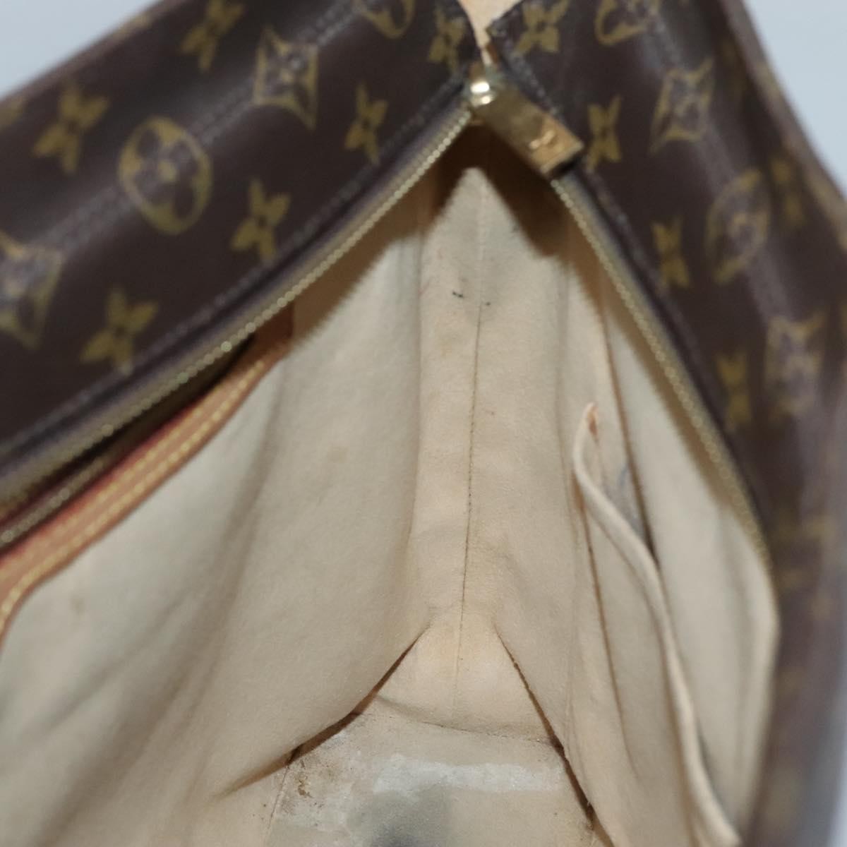 Louis Vuitton Luco Handbag Monogram Canvas, BROWN, CANVAS, Handbag