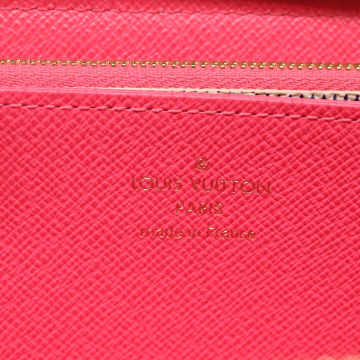 Louis Vuitton Porte-Monnaie Zippy Wallet Damier Azur Vivienne, WHITE, CANVAS, Wallets