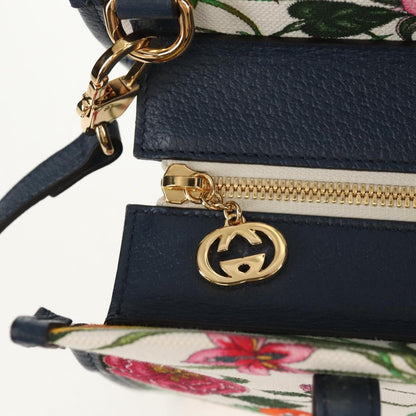 Gucci Flora Canvas, Multicolour, Canvas, Tote Bag