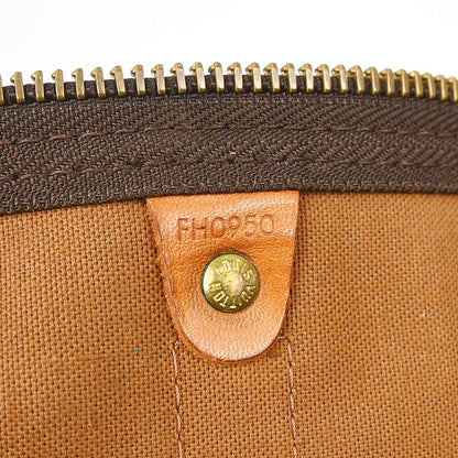 Louis Vuitton Keepall Bag Monogram Canvas, Brown, Canvas, Travel Bag
