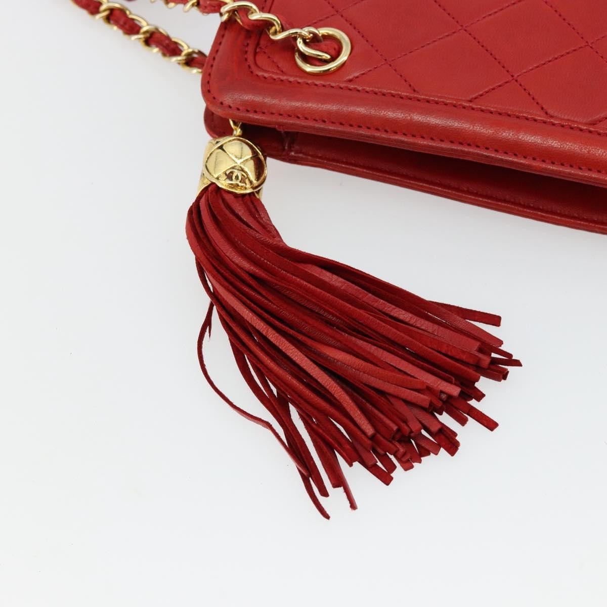 Chanel Chain Clutch Leather, Multicolour, Leather, Handbag