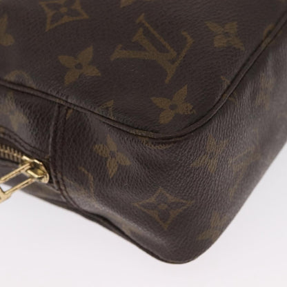 Louis Vuitton Trousse Toilette Monogram Canvas, BROWN, CANVAS, Clutche & pouche