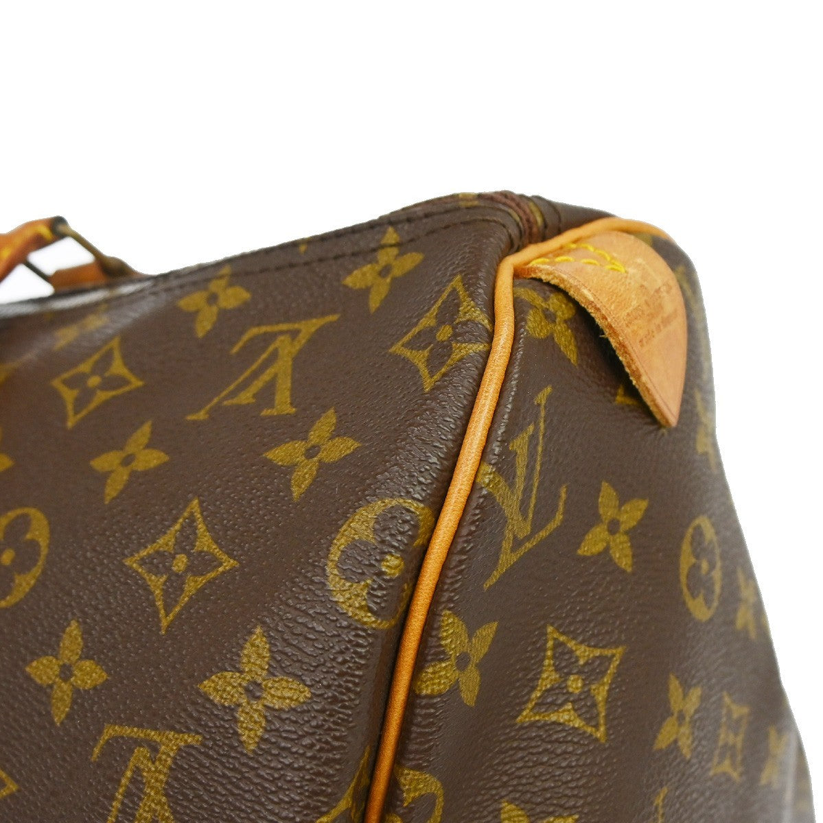 Louis Vuitton Speedy Handbag Monogram Canvas, Brown, Canvas, Handbag