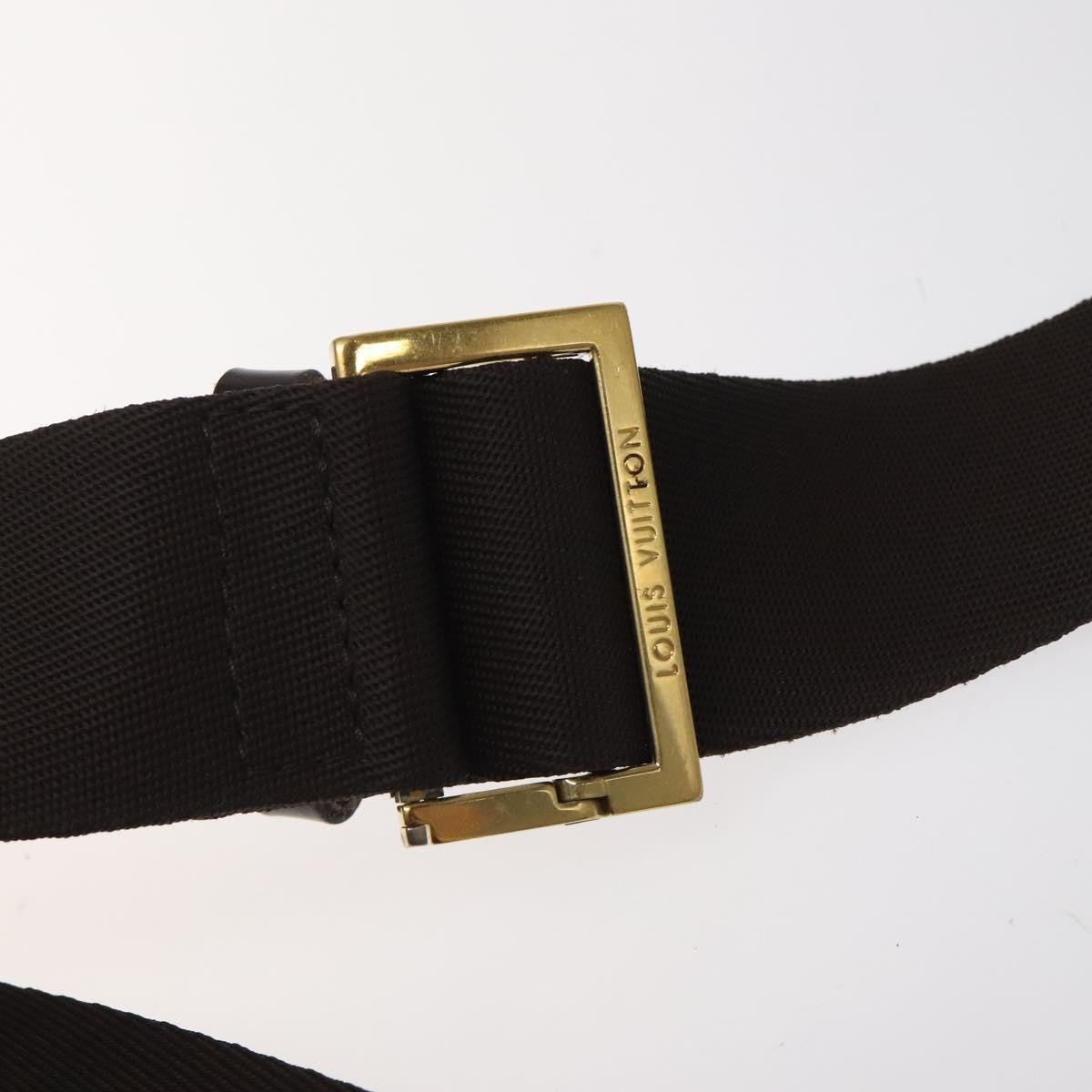 Louis Vuitton Geronimos Waist Bag Damier, BROWN, CANVAS, Shoulder bag